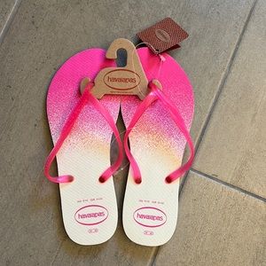 Pink Havaianas Flip Flops